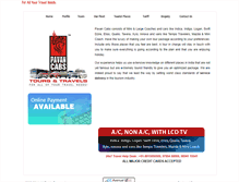 Tablet Screenshot of pavantoursandtravels.com